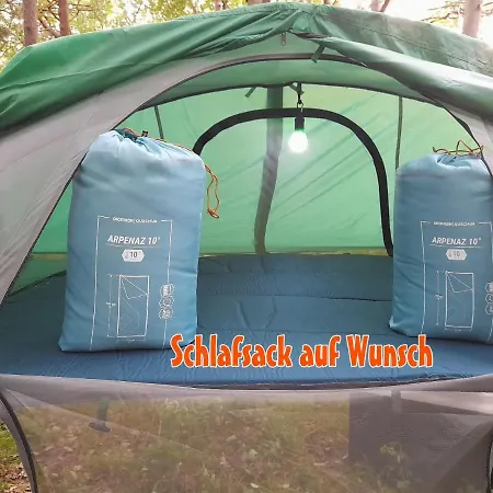 Baumzeltdorf Ostseebreeze Direkt Am Kemping Dranske