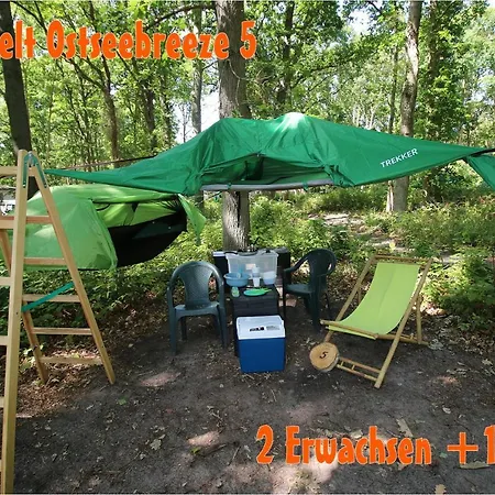 Baumzeltdorf Ostseebreeze Direkt Am Dranske