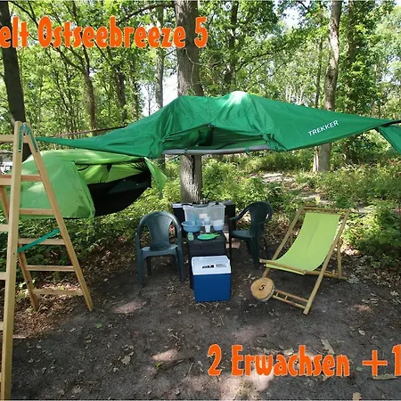 Baumzeltdorf Ostseebreeze Direkt Am Dranske