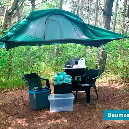 Kamp alanı Baumzeltdorf Ostseebreeze Direkt Am Dranske