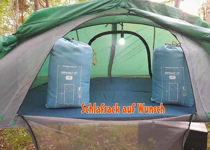 Baumzeltdorf Ostseebreeze Direkt Am Campingplads Dranske