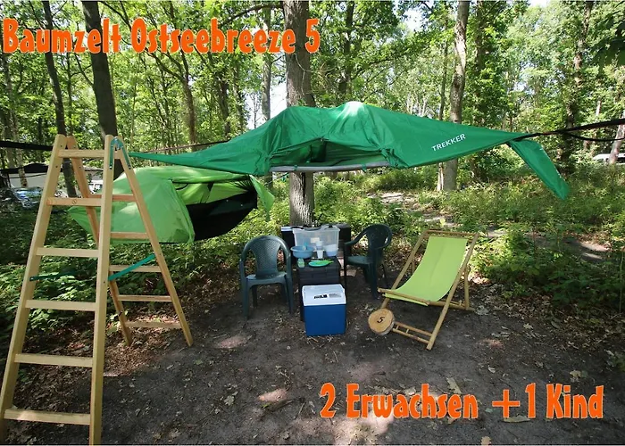Baumzeltdorf Ostseebreeze Direkt Am Dranske