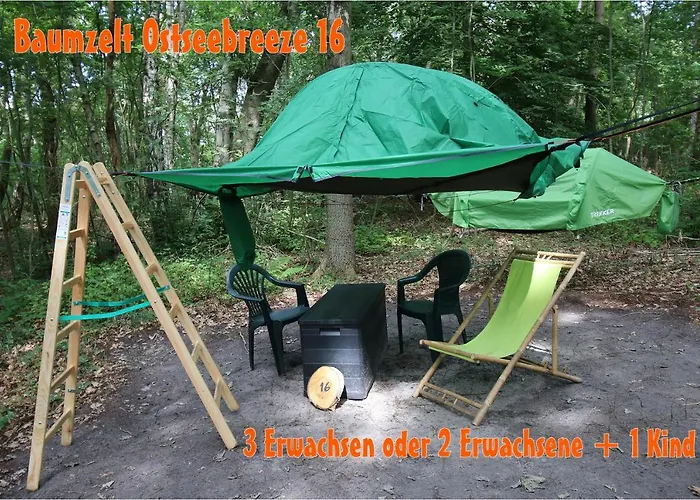 Baumzeltdorf Ostseebreeze Direkt Am * Dranske
