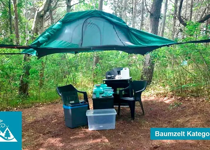 Campingplads Baumzeltdorf Ostseebreeze Direkt Am Dranske