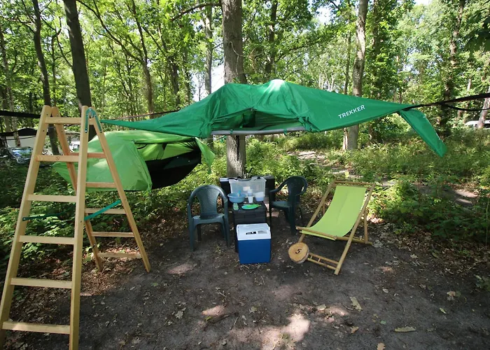 キャンプ場 Baumzeltdorf Ostseebreeze Direkt Am