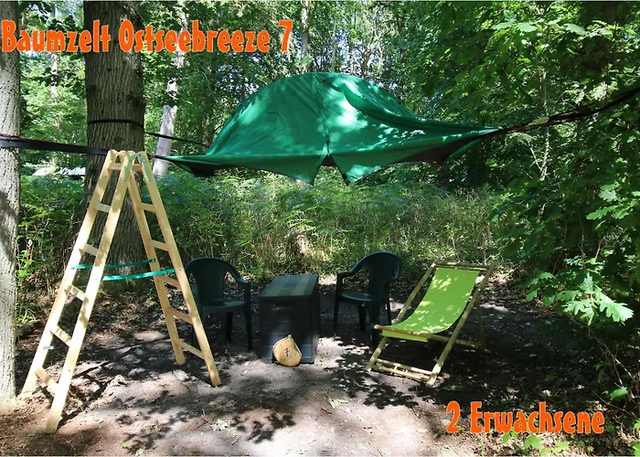 Baumzeltdorf Ostseebreeze Direkt Am Campingplads Dranske